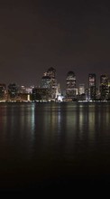 New mobile wallpapers - free download. Cities, Sea, Night, Landscape picture and image for mobile phones.