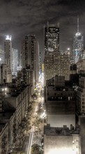 New mobile wallpapers - free download. Landscape, Cities, Night picture and image for mobile phones.
