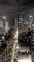 New mobile wallpapers - free download. Cities,Night,Landscape,Streets picture and image for mobile phones.
