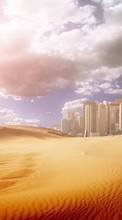 New mobile wallpapers - free download. Cities,Landscape,Desert picture and image for mobile phones.