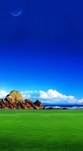 New 128x160 mobile wallpapers Landscape, Sky, Mountains free download.