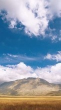 New mobile wallpapers - free download. Mountains,Clouds,Landscape picture and image for mobile phones.