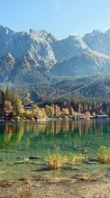New mobile wallpapers - free download. Mountains, Lakes, Landscape picture and image for mobile phones.