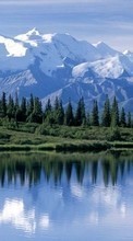 New 1280x800 mobile wallpapers Landscape, Mountains, Lakes free download.
