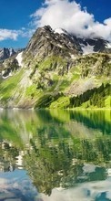 New mobile wallpapers - free download. Mountains,Lakes,Landscape,Nature picture and image for mobile phones.