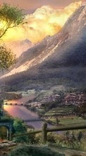 New 720x1280 mobile wallpapers Landscape, Mountains free download.