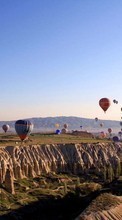 Mountains, Landscape, Balloons for Fly Jazz IQ238