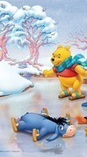 New mobile wallpapers - free download. Winnie the Pooh, Cartoon, Walt Disney picture and image for mobile phones.