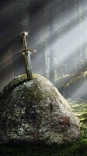 New mobile wallpapers - free download. Stones, Swords, Objects picture and image for mobile phones.
