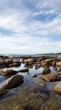 New mobile wallpapers - free download. Landscape, Stones, Sky picture and image for mobile phones.