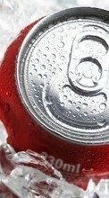 New mobile wallpapers - free download. Drops, Coca-cola, Drinks, Objects picture and image for mobile phones.