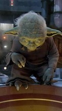 New mobile wallpapers - free download. Cinema, Master Yoda, Star wars picture and image for mobile phones.
