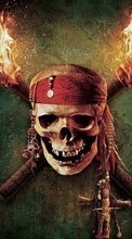 New 240x400 mobile wallpapers Cinema, Pirates of the Caribbean free download.