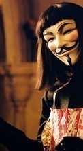 New mobile wallpapers - free download. Cinema, V for Vendetta picture and image for mobile phones.
