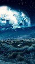 New 128x160 mobile wallpapers Landscape, Planets, Universe free download.