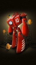 New 540x960 mobile wallpapers Cartoon, Cats, Robots, Objects free download.