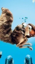 New mobile wallpapers - free download. Ice Age, Cartoon, Scrat picture and image for mobile phones.