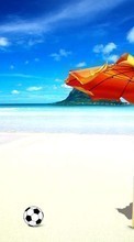 New mobile wallpapers - free download. Summer, Sea, Landscape, Beach picture and image for mobile phones.