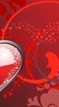 New 240x400 mobile wallpapers Hearts, Love, Valentine&#039;s day, Drawings free download.