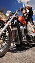 New mobile wallpapers - free download. People,Motorcycles,Men picture and image for mobile phones.
