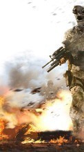 New mobile wallpapers - free download. People, Fire, War, Soldiers picture and image for mobile phones.