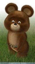 New 1080x1920 mobile wallpapers Bears, Olympics, Drawings free download.