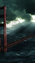 Landscape, Bridges, Sky, Sea for Sony Ericsson txt pro