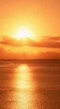 Landscape, Water, Sunset, Sky, Sea, Sun for LG Optimus Sol E730