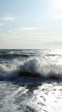Landscape, Water, Sea, Sun, Waves for BlackBerry Passport