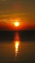 Landscape, Sunset, Sea, Sun for Sony Ericsson C902