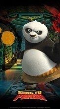 New mobile wallpapers - free download. Cartoon, Panda Kung-Fu, Pandas picture and image for mobile phones.