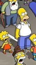 New mobile wallpapers - free download. Cartoon, The Simpsons picture and image for mobile phones.