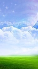 New 1024x600 mobile wallpapers Landscape, Sky, Clouds free download.