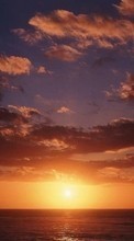 New mobile wallpapers - free download. Landscape, Sunset, Sky, Sun picture and image for mobile phones.