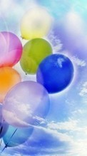 New mobile wallpapers - free download. Sky, Pictures, Balloons picture and image for mobile phones.