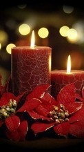 New 1024x768 mobile wallpapers New Year, Objects, Holidays, Christmas, Xmas, Candles free download.