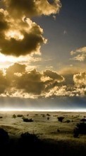 New mobile wallpapers - free download. Clouds,Landscape picture and image for mobile phones.