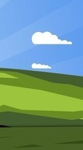 New 540x960 mobile wallpapers Landscape, Clouds, Drawings free download.