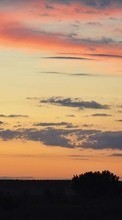 New mobile wallpapers - free download. Clouds,Landscape,Sunset picture and image for mobile phones.