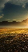 Landscape,Fields,Sunset for LG Optimus 3D P920
