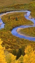 New 320x480 mobile wallpapers Landscape, Rivers free download.