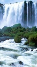 New 240x320 mobile wallpapers Landscape, Water, Waterfalls free download.