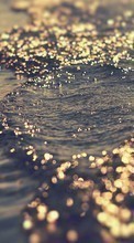 New mobile wallpapers - free download. Landscape, Water, Waves picture and image for mobile phones.