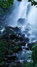 Landscape,Waterfalls for HTC One mini