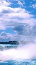 New 1024x600 mobile wallpapers Landscape, Waterfalls free download.