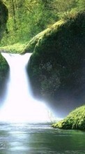 New 320x480 mobile wallpapers Landscape, Waterfalls free download.