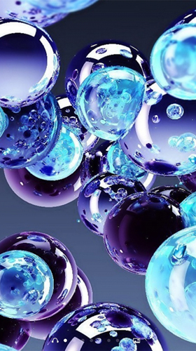 Download livewallpaper Balls HD for Android.