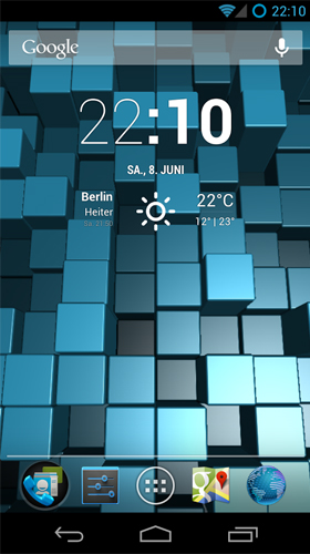 Download livewallpaper Blox by Fabmax for Android.