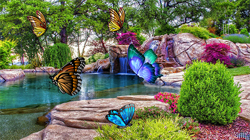 Download Butterfly 3D by taptechy free 3D livewallpaper for Android phone and tablet.