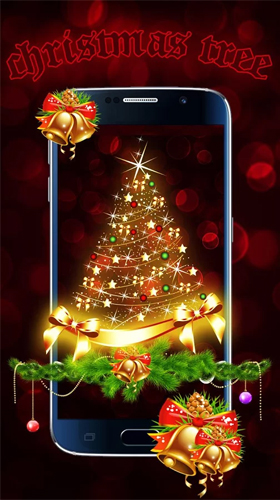 Download livewallpaper Christmas tree by Live Wallpapers Studio Theme for Android.